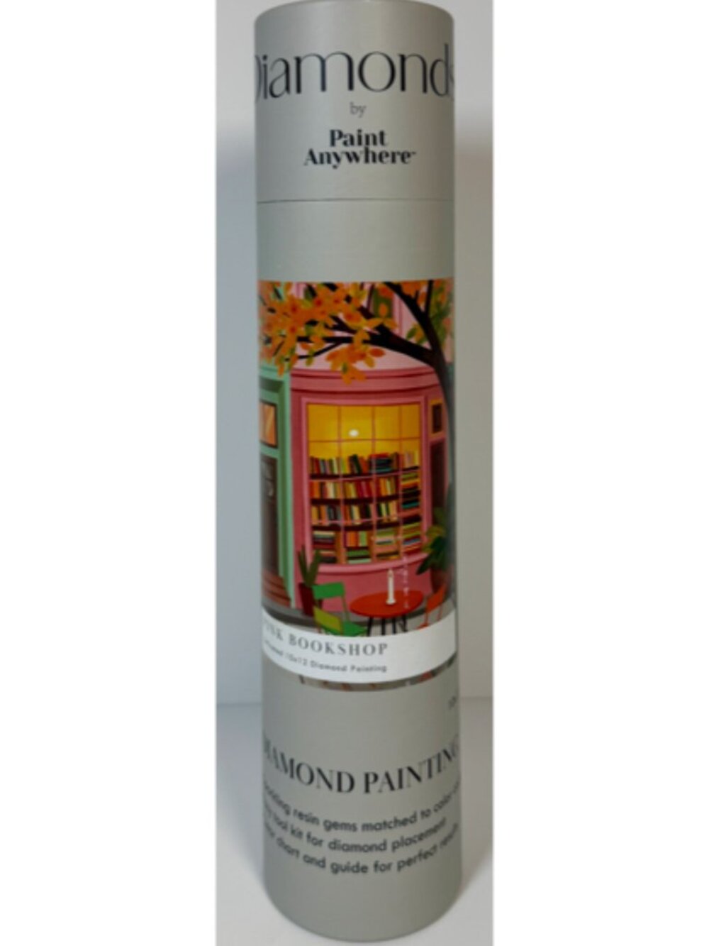 NEW Diamonds by Paint Anywhere Pink Bookshop 10x12 Diamond Painting